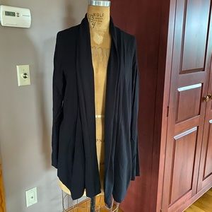 A New Day Black Open Cardigan